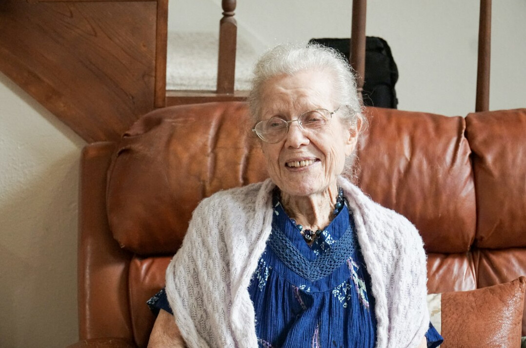 elderly person enjoying retirement